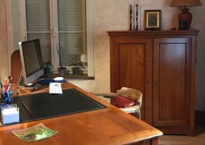 Le bureau et les papiers de Jacques