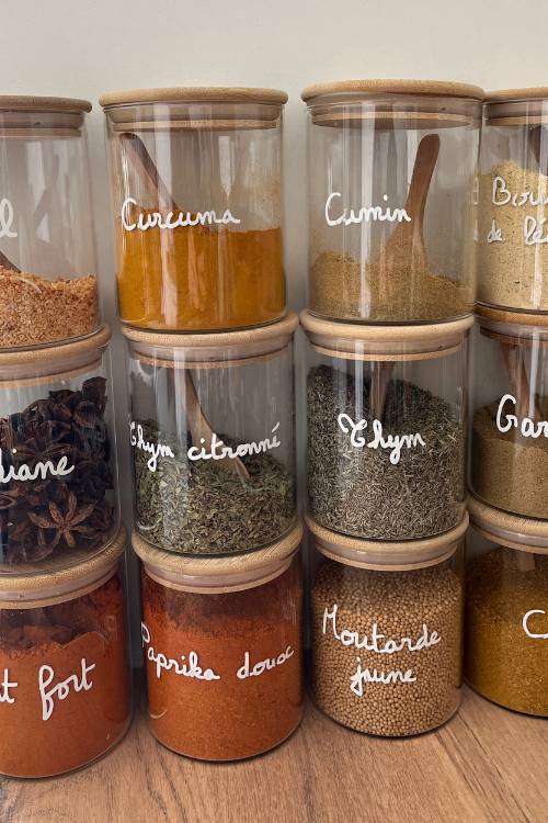 Saumur Angers Tours Maine-et-Loire AD Espace Intérieur bocaux en verre vrac consommation cuisine home organiser